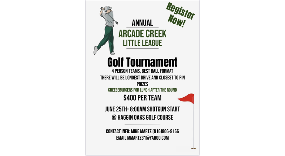 1st Annual ACLL Golf Tournament